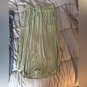 Sozy high waist midi skirt